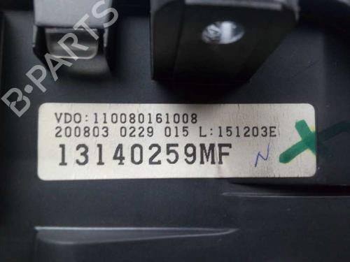 Instrument cluster OPEL MERIVA A MPV (X03) 1.7 DTI (E75) | BP6160436C47 