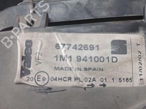 Left headlight SEAT LEON (1M1) 1.6 16 V | BP33843521C28 - Image 5