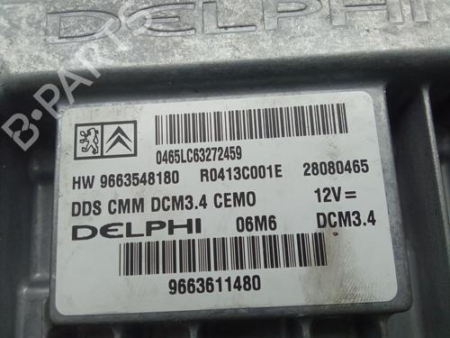 Engine control unit (ECU) PEUGEOT 407 (6D_) 2.0 HDi 135 (6DRHRH, 6DRHRE, 6DRHRG, 6DRHRJ) | BP36674541M57 - Image 3