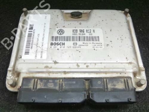 Motorstyringsenhed SKODA OCTAVIA I (1U2) 1.9 TDI (100 hp) 5711244