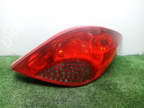 Used Right taillight PEUGEOT 207 Hatchback Van (WA_, WC_) 1.4 HDi (68 hp) 26947167