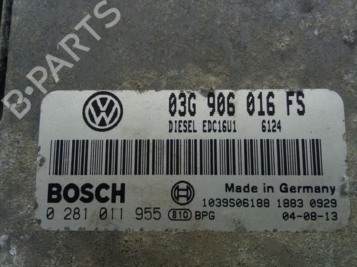 Engine control unit (ECU) VW GOLF V (1K1) 1.9 TDI | BP40005864M57 - Image 3