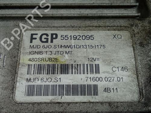 Engine control unit (ECU) SUBARU JUSTY III (G3X) 1.3 CDTi | BP36674522M57 - Image 3