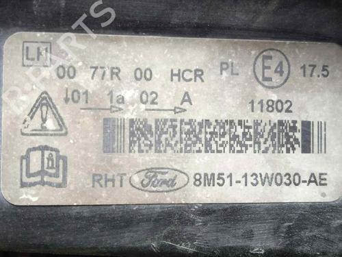 Left headlight FORD FOCUS II (DA_, HCP, DP) 1.6 TDCi | BP18962098C28 