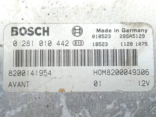 Engine control unit (ECU) RENAULT MEGANE I (BA0/1_)  | BP21006141M57 