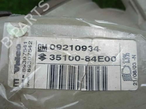 Right headlight OPEL AGILA (A) (H00) 1.2 16V (F68) | BP13023496C29 