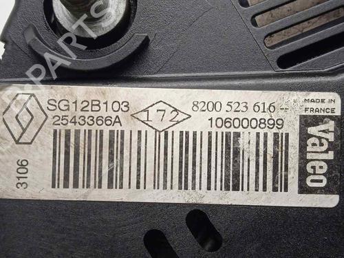 Alternator NISSAN KUBISTAR MPV (X76) 1.5 dCi 70 | BP11753173M7 