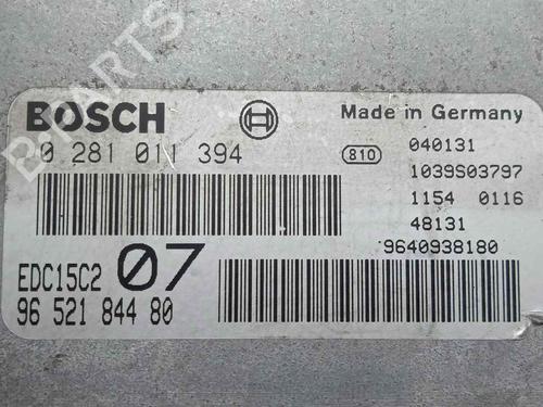 Engine control unit (ECU) CITROËN C5 I (DC_)  | BP17774644M57 