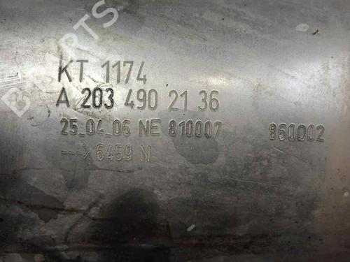 Catalyst MERCEDES-BENZ C-CLASS (W203)  | BP7198931M10 
