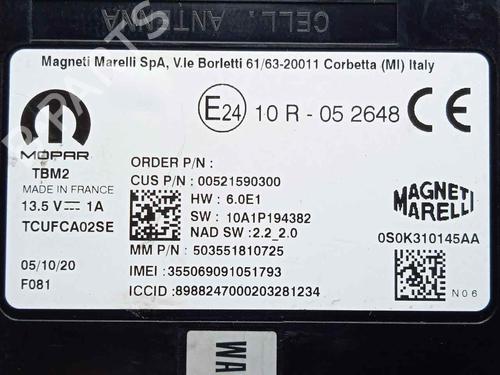 Electronic module ALFA ROMEO STELVIO (949_) 2.2 D (949.AXC1A) | BP17322019M83 