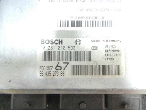 Engine control unit (ECU) PEUGEOT 406 (8B) 2.0 HDI 90 | BP5696098M57 
