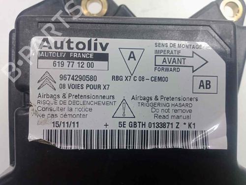 ECU airbags CITROËN C5 III (RD_)  | BP10919155M53 