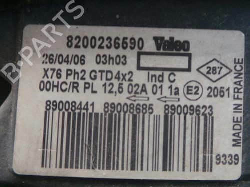 Left headlight RENAULT KANGOO (KC0/1_) 1.5 dCi | BP7054624C28 