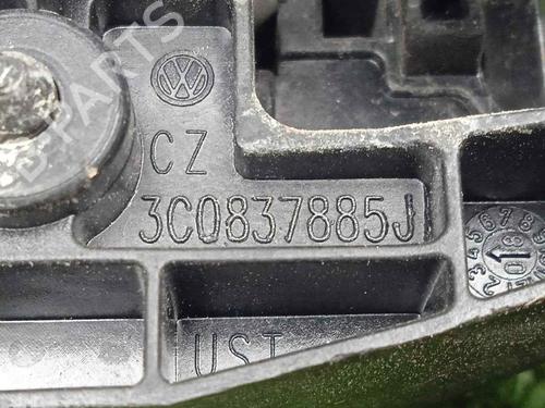 Rear left exterior door handle VW PASSAT B6 (3C2) 2.0 TDI 16V | BP11274963C130 