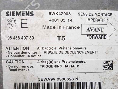 ECU airbags PEUGEOT 307 (3A/C) 2.0 HDi 110 | BP10561672M53 