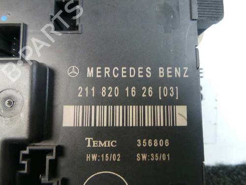 Comfort control module MERCEDES-BENZ E-CLASS (W211)  | BP5715051M56 