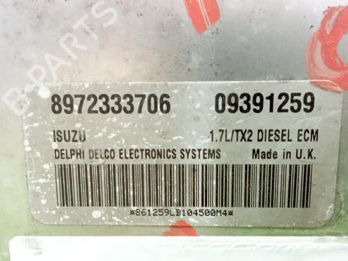 Engine control unit (ECU) OPEL CORSA C (X01) 1.7 DI (F08, F68) | BP39072094M57 - Image 3