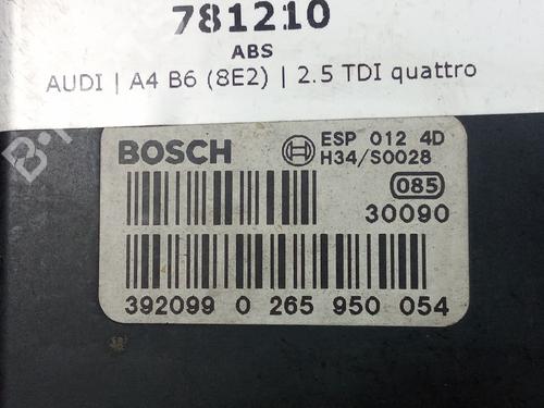 ABS pump AUDI A4 B6 (8E2) 2.5 TDI quattro | BP39695342M43 - Image 5