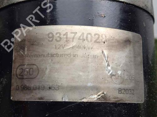 Starter OPEL ASTRA G Hatchback (T98)  | BP17490097M8 