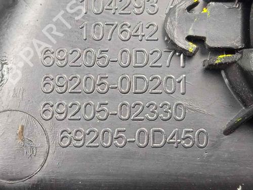 Rear right interior door handle TOYOTA YARIS (_P13_) 1.3 (NSP130_, NSP130) | BP10212733I16 