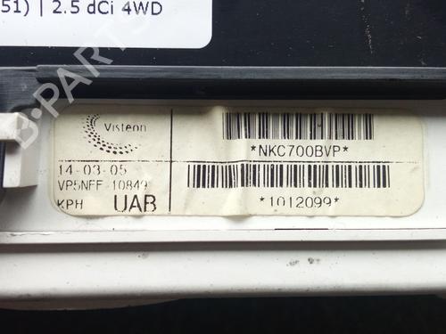 Instrument cluster NISSAN PATHFINDER III (R51) 2.5 dCi 4WD | BP31800722C47 