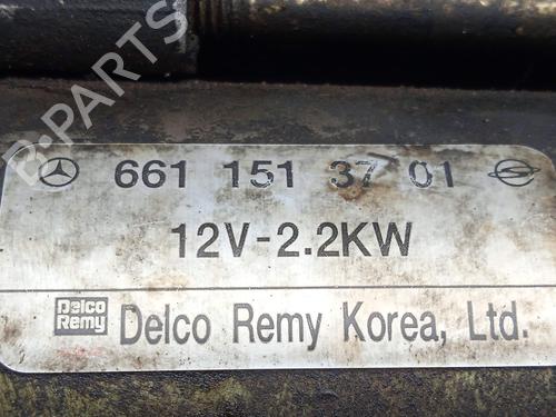 Starter SSANGYONG RODIUS I 2.7 Xdi | BP36699675M8 - Image 5