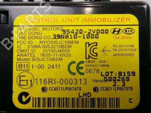 Control unit KIA CARENS IV  | BP5716214M11 