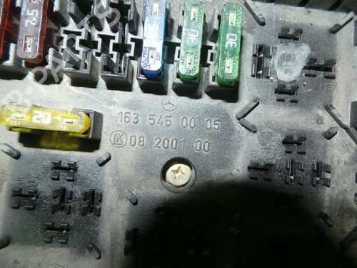 Fuse box MERCEDES-BENZ M-CLASS (W163)  | BP5696836E1 