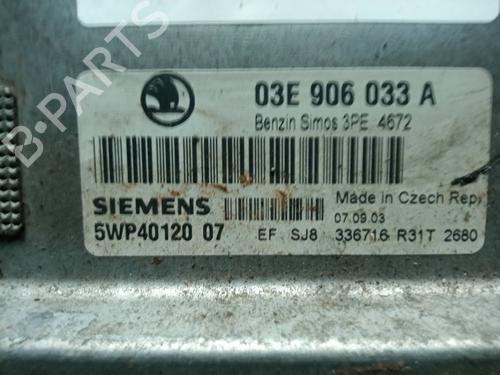 Engine control unit (ECU) SKODA FABIA I (6Y2)  | BP15521440M57 