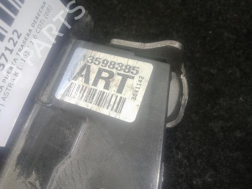 Rear right lock OPEL ASTRA K (B16) 1.6 CDTi (68) | BP29130477C99 