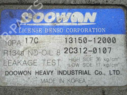 AC compressor KIA CARNIVAL II (GQ) 2.9 CRDi | BP5741952M34 