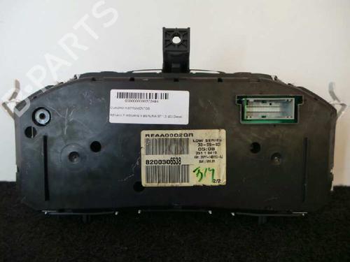 Instrument cluster RENAULT MEGANE II (BM0/1_, CM0/1_) 1.5 dCi (BM02, BM13, BM2A, CM02, CM13) | BP5691168C47 