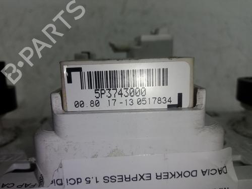 Climate control DACIA DOKKER Express Box Body/MPV 1.5 dCi 75 / Blue dCi 75 (FEJW, FEAH) | BP17470735I5 