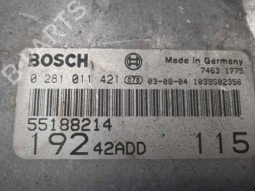 Engine control unit (ECU) FIAT STILO (192_) 1.9 D Multijet | BP7819052M57 