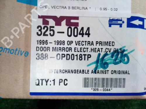Left mirror OPEL VECTRA B (J96)  | BP5710374C26 