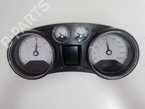 Used Instrument cluster PEUGEOT 308 I (4A_, 4C_) 1.6 HDi (109 hp) 15196019
