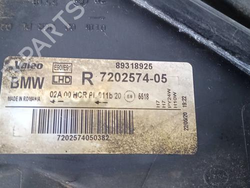 Right headlight BMW 3 (E90) 318 d | BP39880437C29 - Image 2