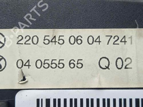 Headlight switch MERCEDES-BENZ S-CLASS (W220)  | BP14484857I24 