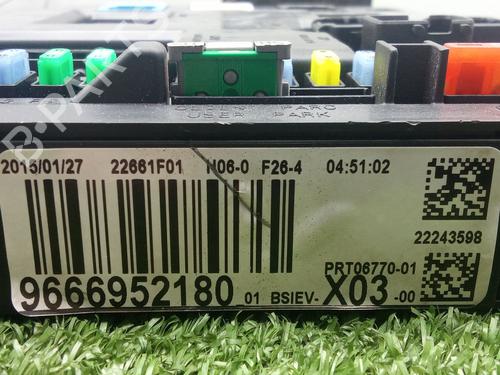 Control unit CITROËN C3 II (SC_) 1.0 VTi 68 | BP36489858M11 - Image 7
