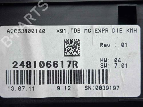Instrument cluster RENAULT LAGUNA III (BT0/1)  | BP18154717C47 