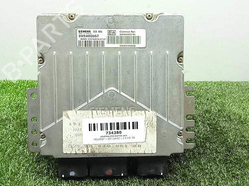 Motorstyringsenhed PEUGEOT 307 (3A/C) 2.0 HDi 90 (90 hp) 28576415