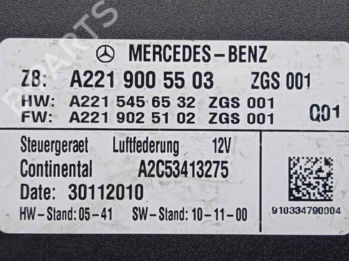Control unit MERCEDES-BENZ S-CLASS (W221, V221) S 320 CDI | BP12241600M11 