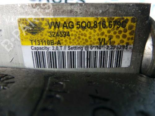 Air conditioning evaporator VW GOLF VII (5G1, BQ1, BE1, BE2) 1.6 TDI | BP11651235M109 