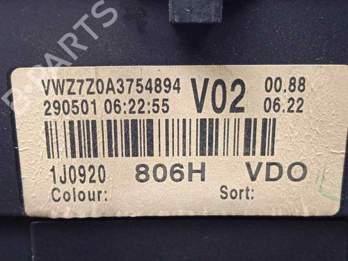 Instrument cluster VW GOLF IV (1J1) 1.9 TDI | BP15198233C47 