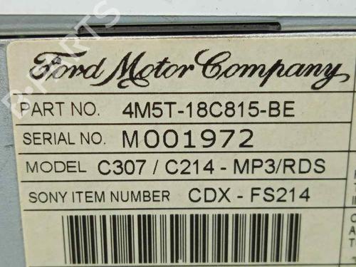 Radio FORD FOCUS II (DA_, HCP, DP)  | BP12210439E6 