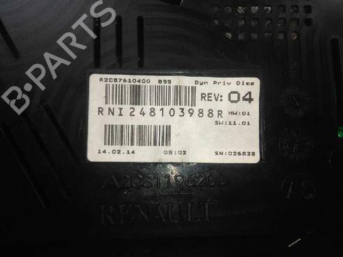 Instrument cluster RENAULT MEGANE III Hatchback (BZ0/1_, B3_)  | BP5889323C47 