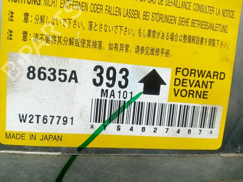 ECU airbags MITSUBISHI MIRAGE / SPACE STAR VI Hatchback (A0_A) 1.2 (A03A) | BP22970427M53 