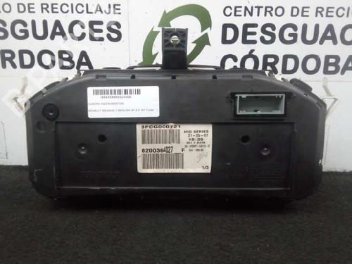 Instrument cluster RENAULT MEGANE II (BM0/1_, CM0/1_) 2.0 16V Turbo | BP6467469C47 