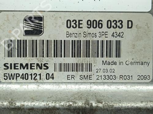 Engine control unit (ECU) SEAT IBIZA III (6L1) 1.2 | BP31188345M57