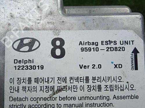 ECU airbags HYUNDAI ELANTRA III (XD) 2.0 CRDi | BP13445795M53 